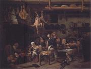 Jan Steen The Fat Kitchen china oil painting artist